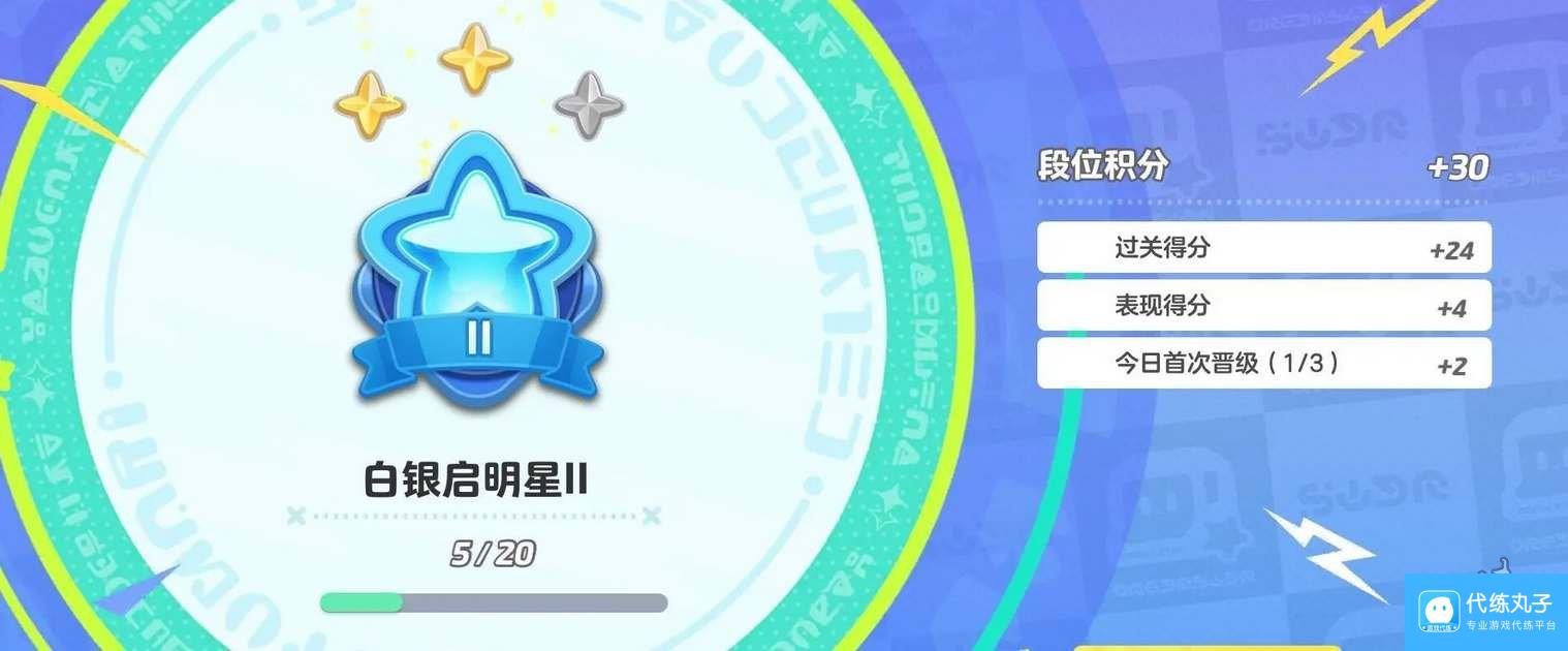 元梦之星排位段位等级介绍 排位段位加分规则