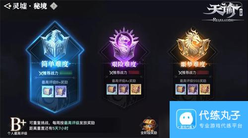《天谕》手游弑神秘境模式火热来袭！等一个敢于挑战