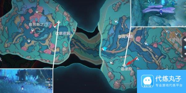 原神4.6华丽宝箱收集路线图一览 旧日之海华丽宝箱位置大全