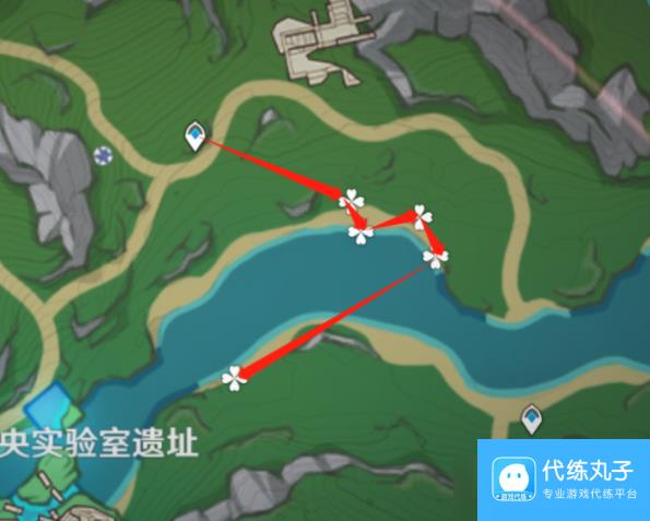 原神幽光星星采集位置图