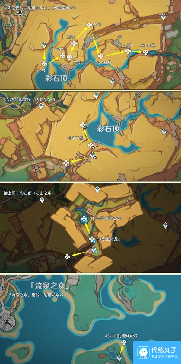 《原神》5.0纳塔龙众讨伐路线推荐