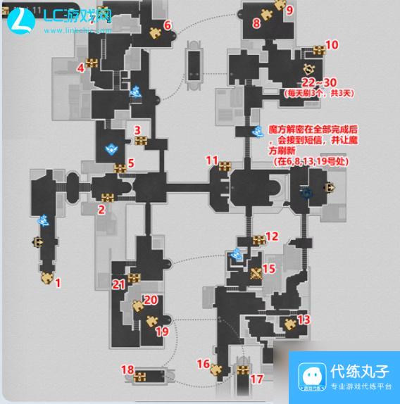 崩坏星穹铁道仙舟罗浮宝箱位置