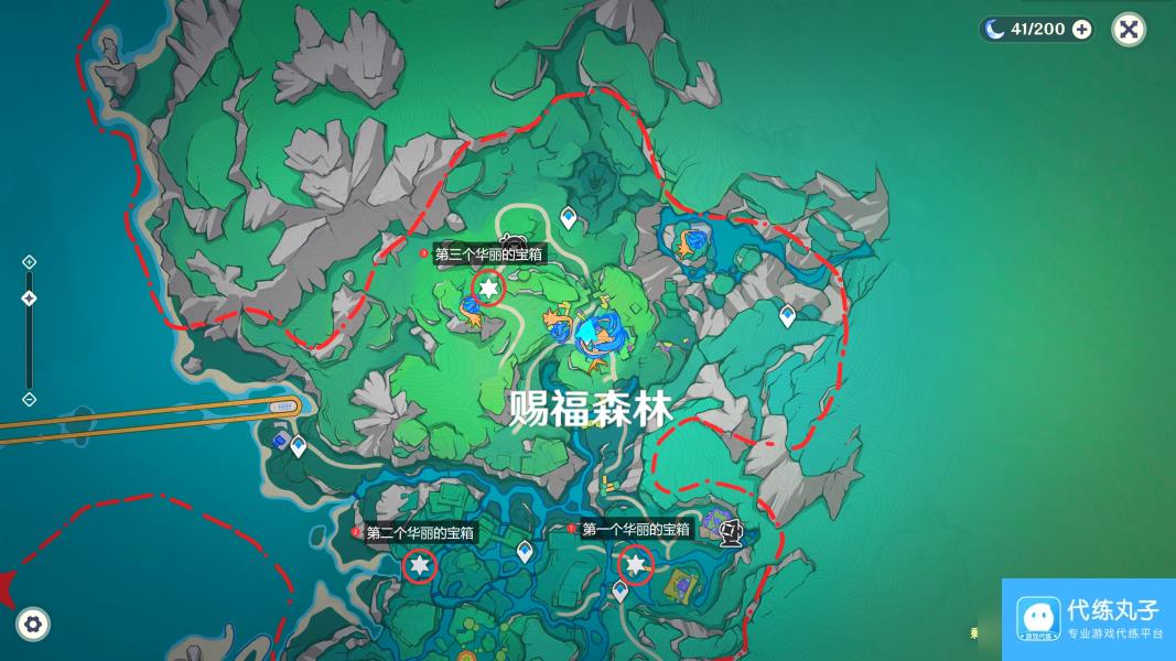 【原神】V4.8攻略 | 希穆兰卡-华丽宝箱全位置