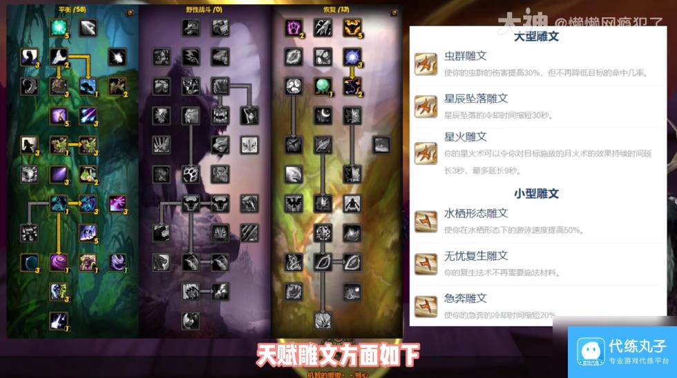 魔兽世界怀旧服德鲁伊超级直升最佳配装