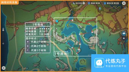 【原神】V5.0攻略 | 73个浪沫羽鳃采集路线—玛拉妮