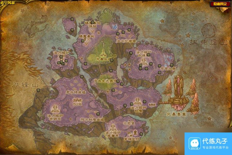 魔兽世界wlk恒金矿分布最多矿点地图位置介绍